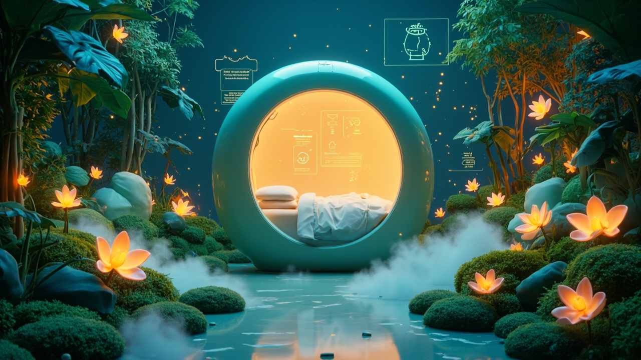 3D自然养生睡吧：科技赋能的睡眠革新与养生新体验