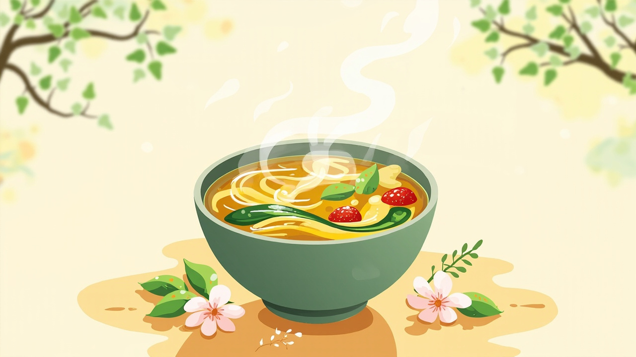 春季养生汤：春季健康饮食的秘密，探索传统汤品的益处