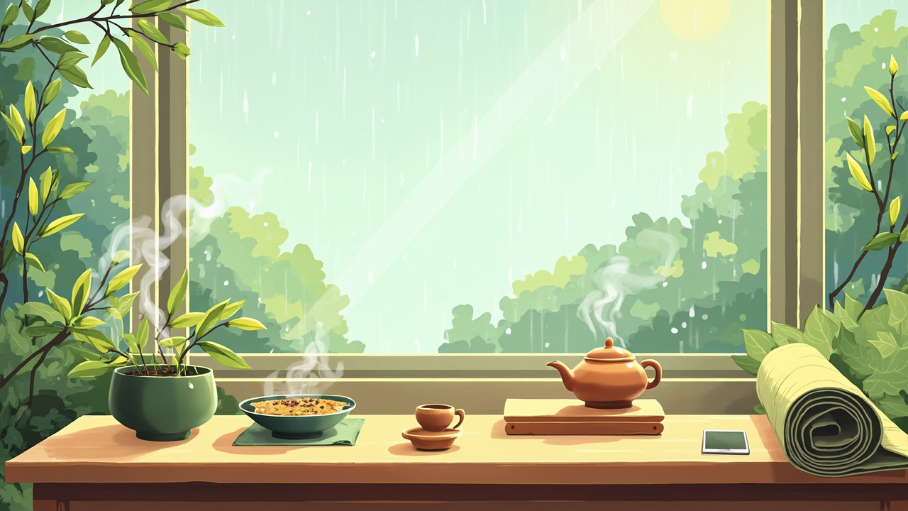 雨水养生：传统智慧与现代生活融合