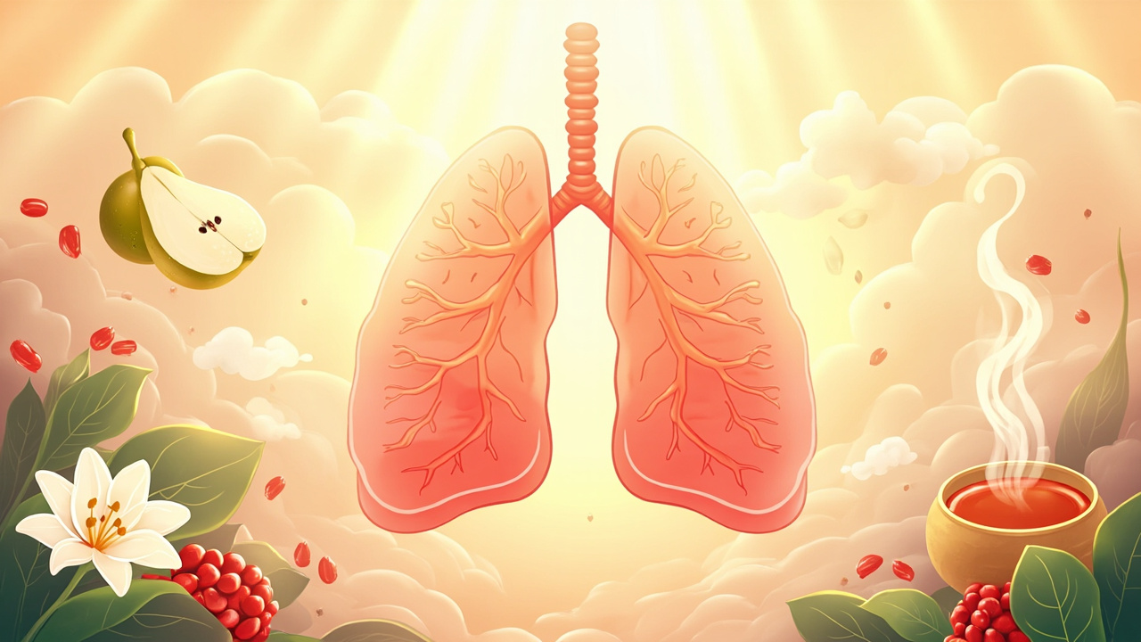 润肺止咳：中医养生的智慧，缓解呼吸道不适的自然方法